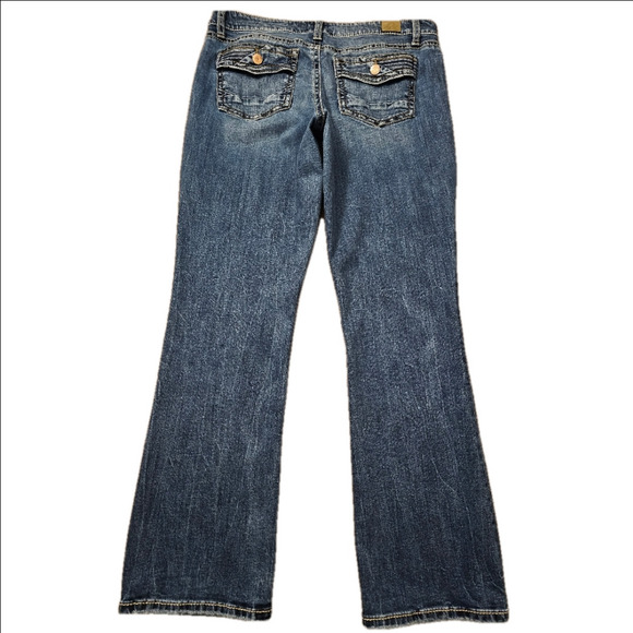 Daytrip Virgo Tailored Bootcut Stretch Medium Wash Jeans Size 36Long - Picture 8 of 14